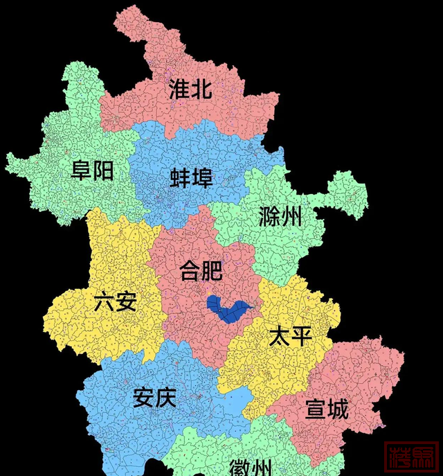 安徽省地图优化，打造10个核心城市-1.jpg