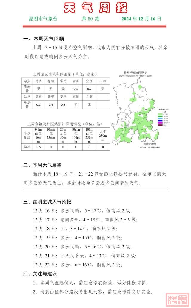 云南将迎两轮弱降温降雨！这些地方注意→-3.jpg