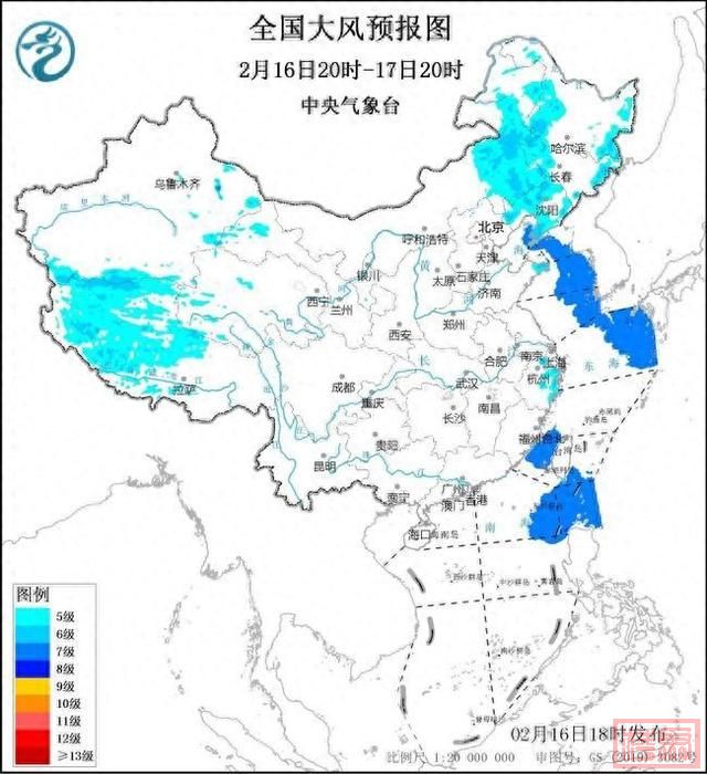 大风蓝色预警 山东、西藏等7省区部分地区有大风-1.jpg